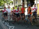 Vor dem Start am Hotel